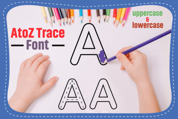 AtoZ Trace for Kids Font Review
