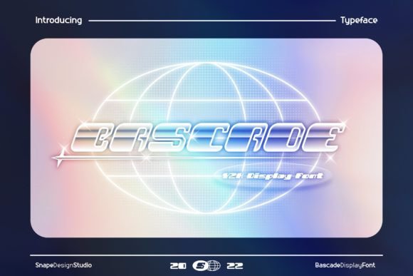 Bascade: A Futuristic Font for Modern Web Design