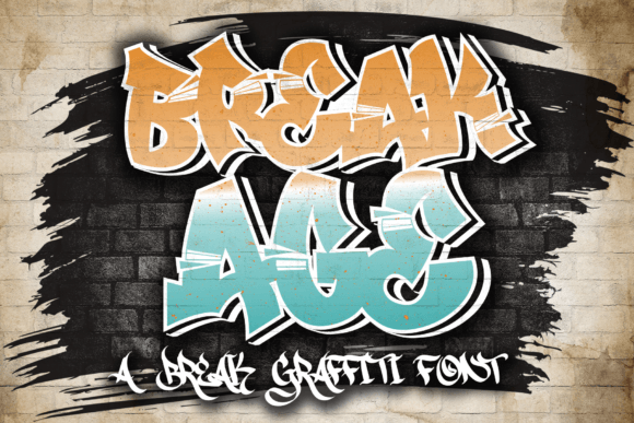 Break Age Font for Business Branding and Design