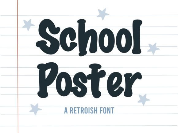 Bring Your Campaigns to Life with School Poster Font
