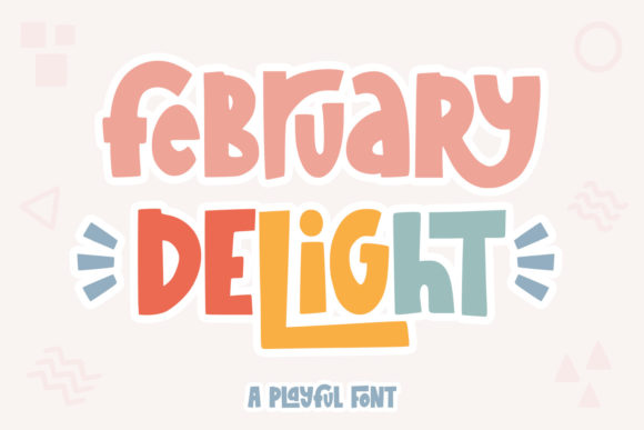 February Delight: A Playful Font for Branding Magic