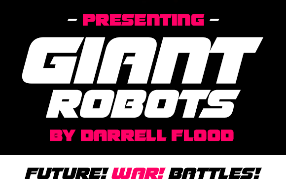 Giant Robots Font for Eye-Catching Campaigns