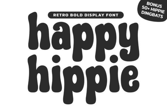 Happy Hippie Font for Vibrant Editorial Design