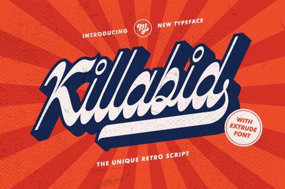 Killabid Font for Handmade Creations