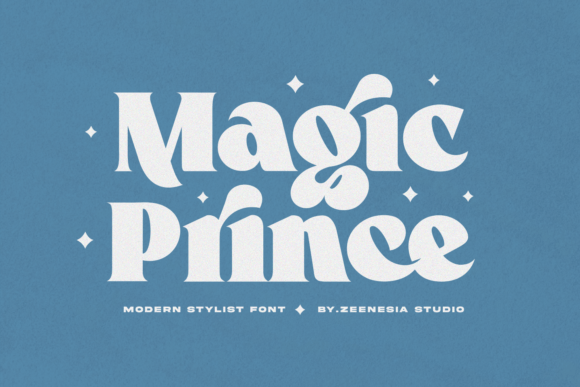 Magic Prince: A Retro-Style Font for Editorial Elegance