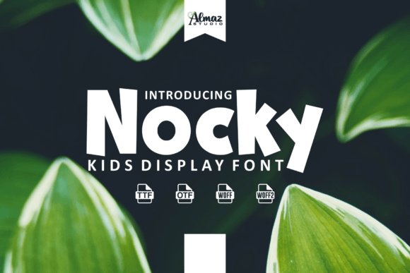 Nocky Display Font Review