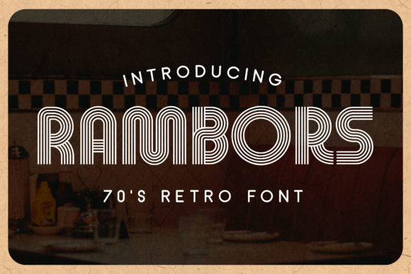 Rambors - Nostalgic Retro Font for Modern Branding