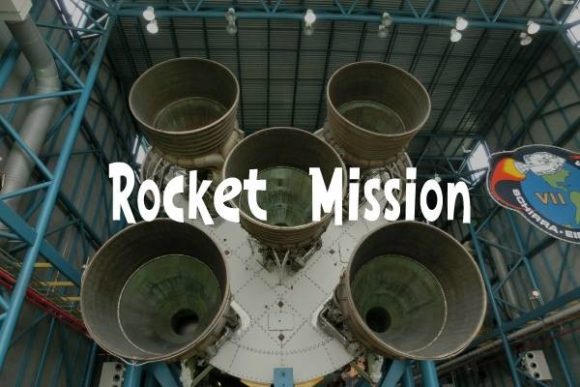 Rocket Mission Font for Web Design Projects