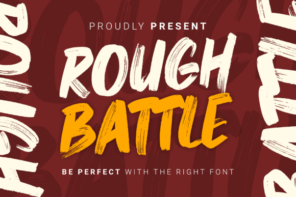 Rough Battle Display Font Review