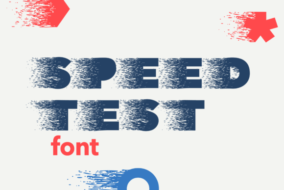 Speed Test: A Bold Display Font for High-Impact Campaigns