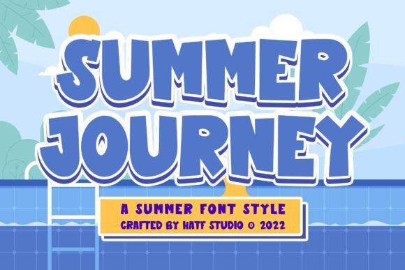 Summer Journey Font Review for Design Projects