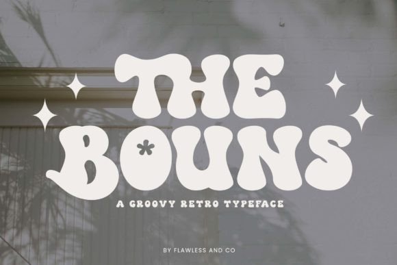 The Bouns: A Modern Retro Font for Polished Branding
