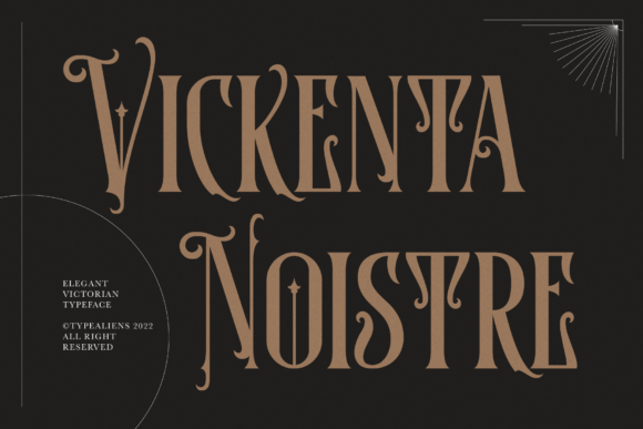 Vickenta Noistre: A Font That Elevates Brand Identity